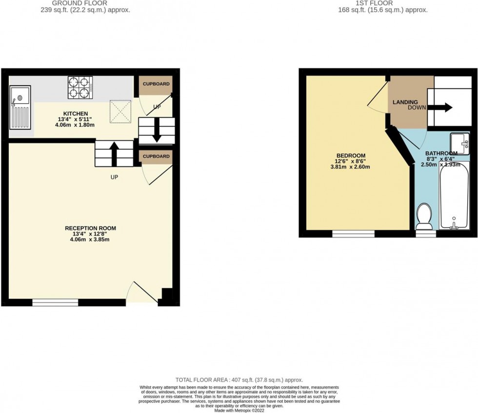 Floorplan for Hanover Street, Croydon