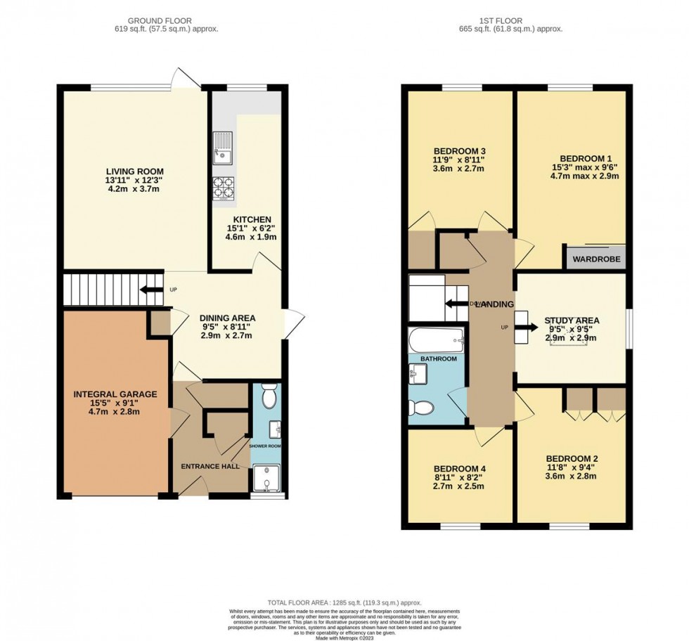 Floorplan for Caroline Close, Croydon