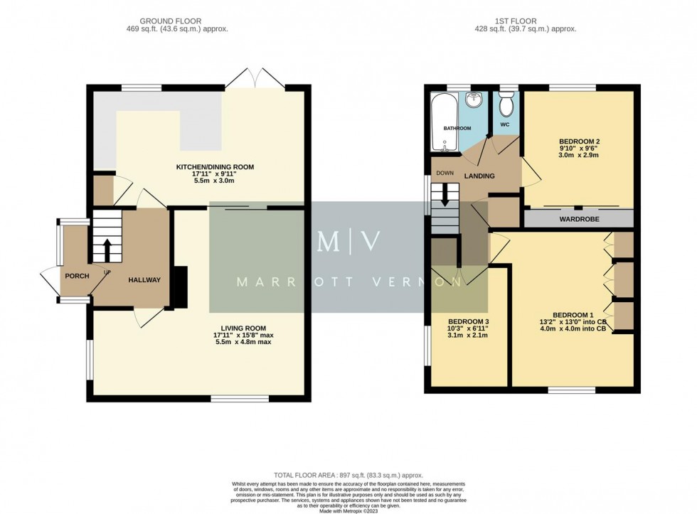 Floorplan for Huntingfield, Croydon