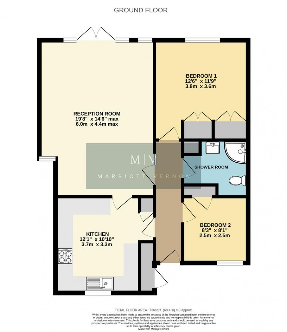 Floorplan for Woodhatch Spinney, Coulsdon