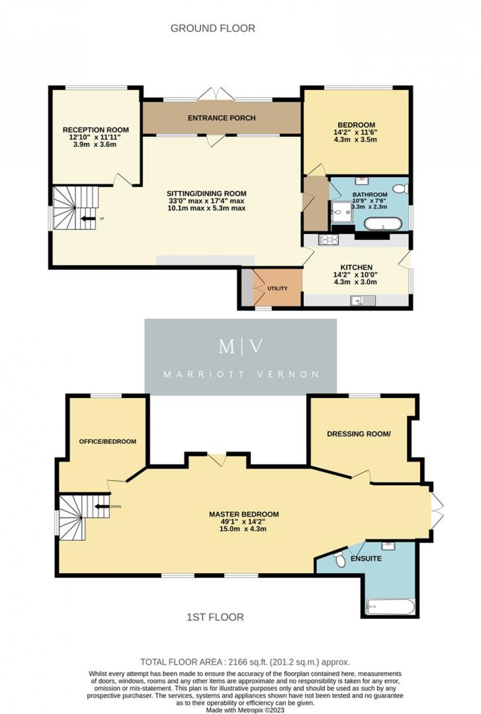 Floorplan for Sunningvale Avenue, Biggin Hill, Westerham