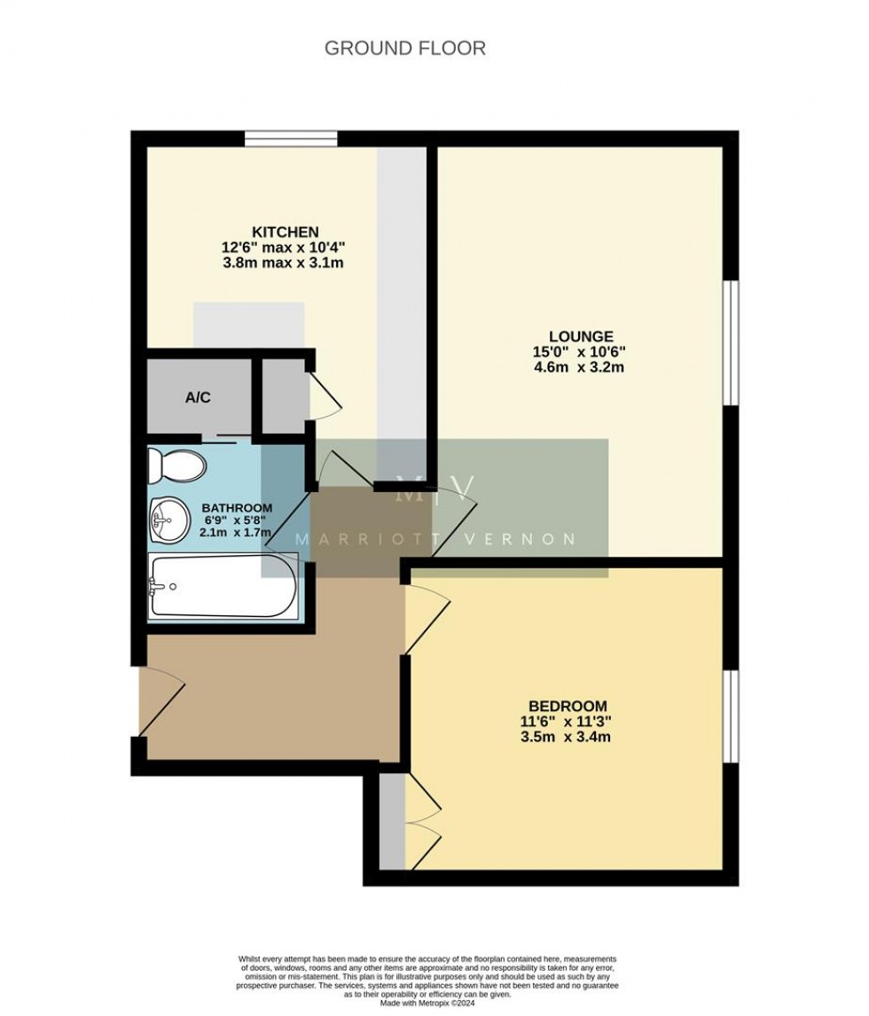 Floorplan for Elgin Road, East Croydon, CR0