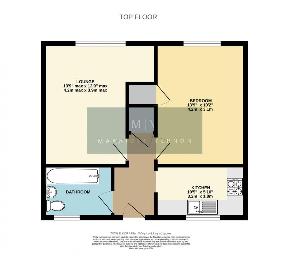 Floorplan for Harrington Court, Altyre Road, Croydon