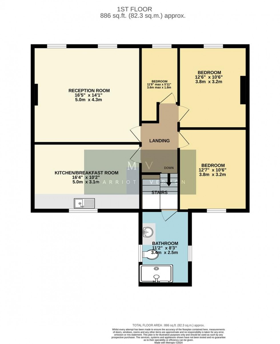 Floorplan for Selsdon Road, South Croydon