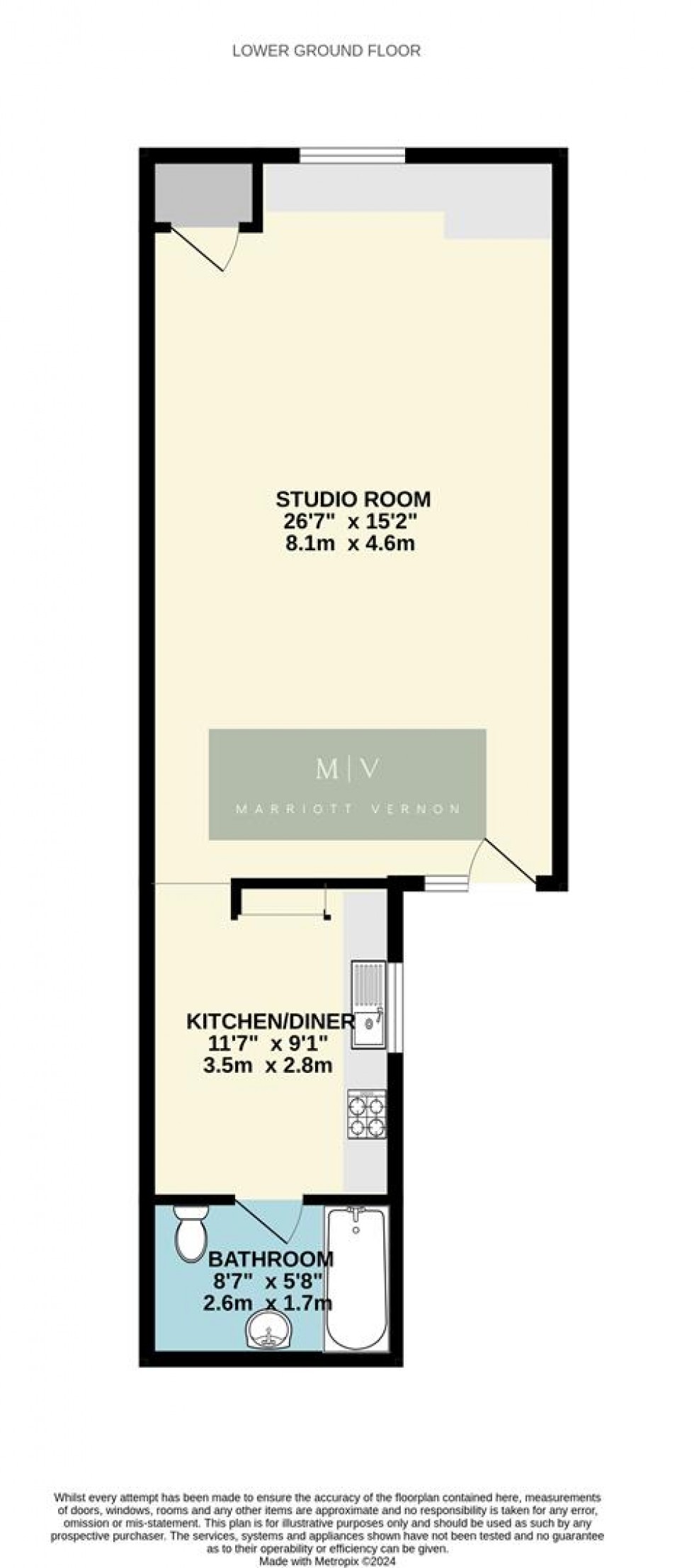 Floorplan for Blackhorse Lane, Croydon