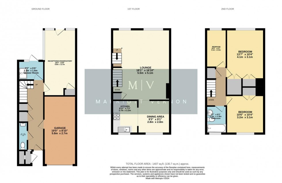 Floorplan for Turnpike Link, Park Hill, Croydon