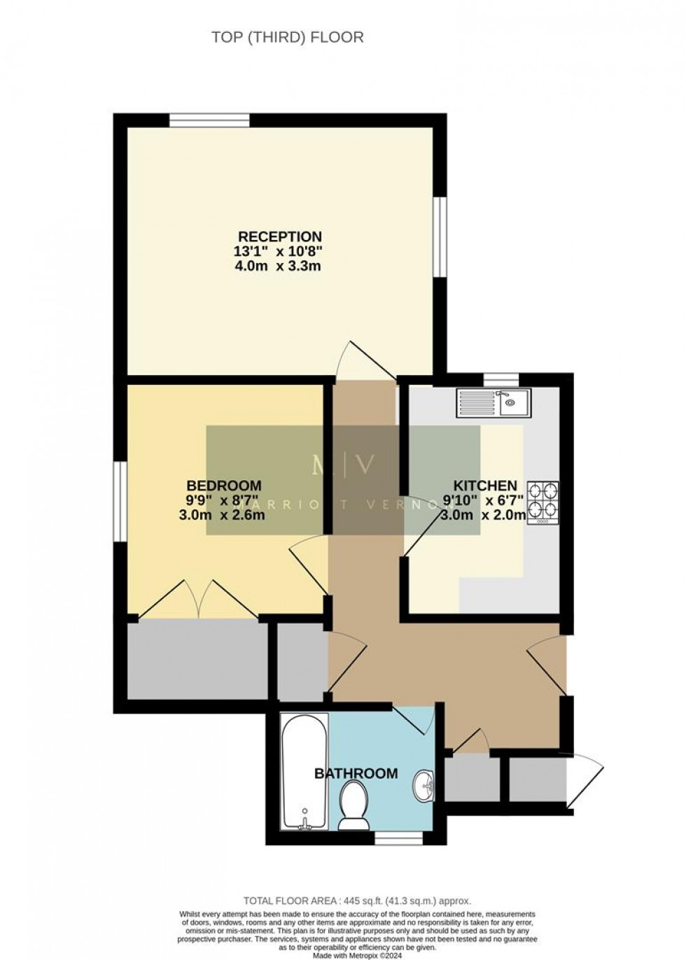 Floorplan for Tavistock Road, East Croydon