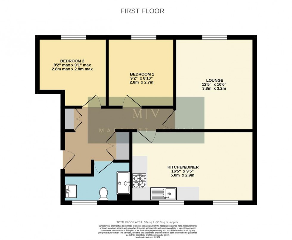 Floorplan for Godstone Road, Whyteleafe