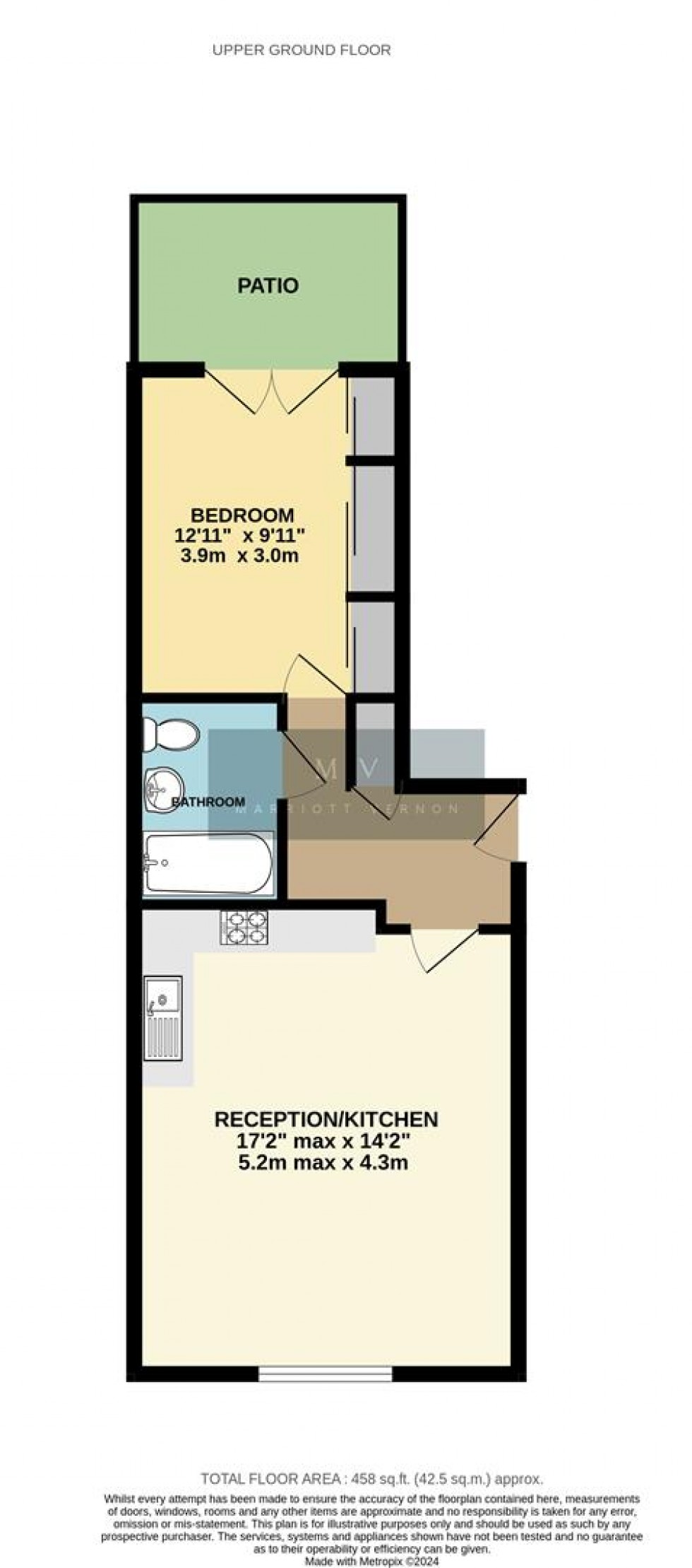 Floorplan for 19 Purley Rise, Purley