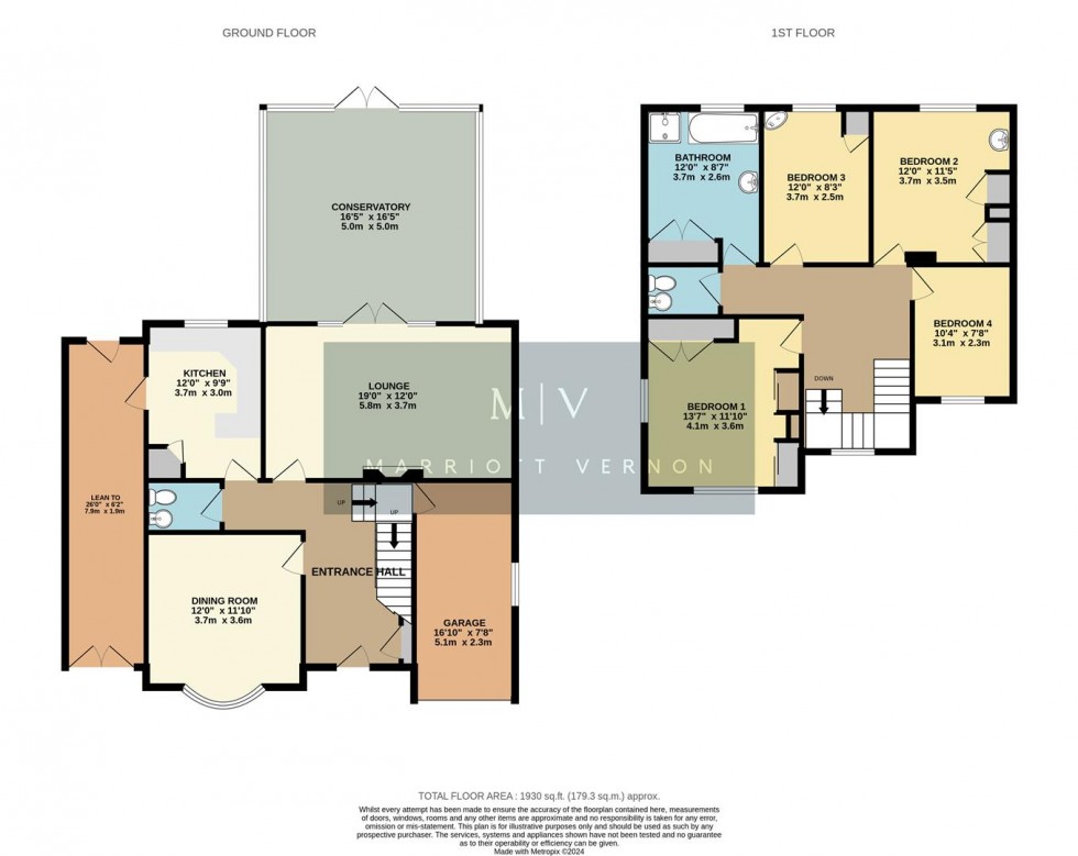 Floorplan for North Down, Sanderstead, CR2