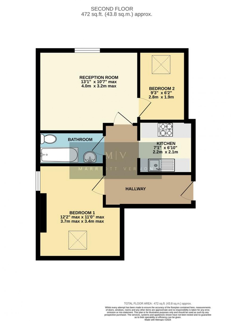 Floorplan for Morland Road, Croydon