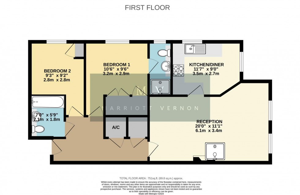 Floorplan for Limpsfield Road, Warlingham