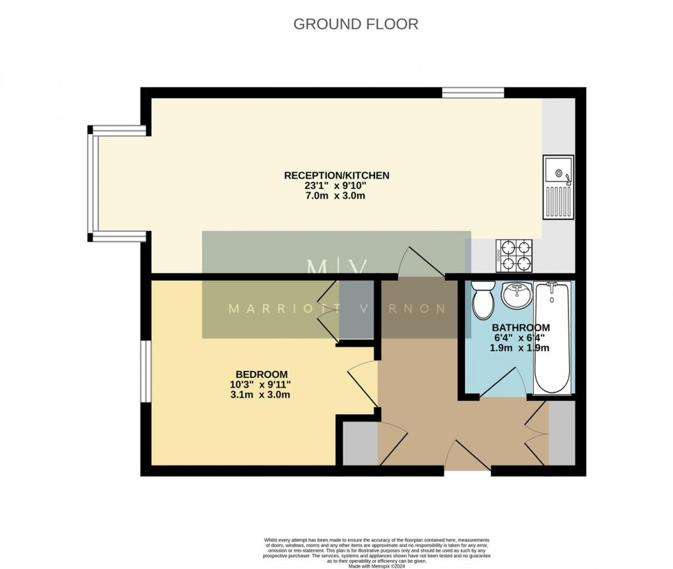 Floorplan for Nottingham Road, South Croydon