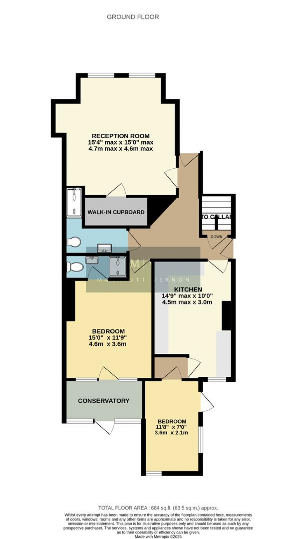 Floorplan for 21 Woodstock Road, Croydon