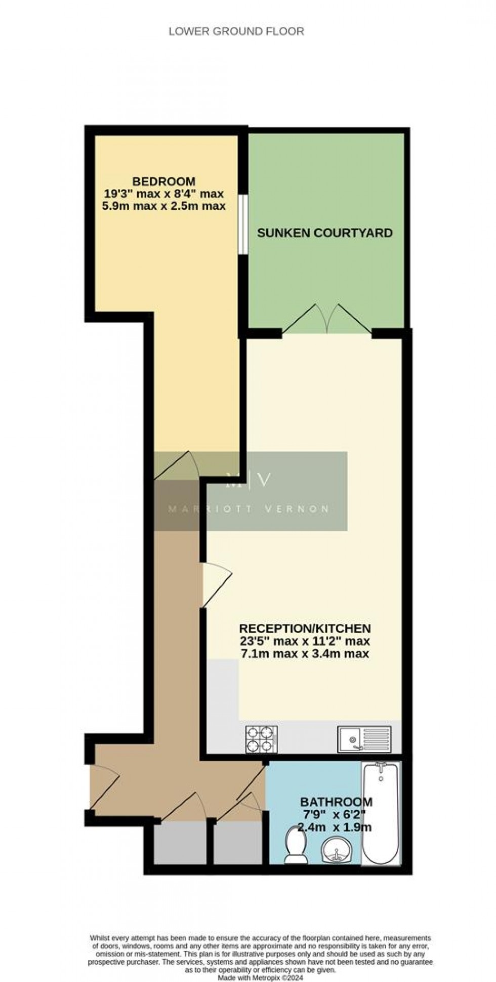 Floorplan for 19 Purley Rise, Purley