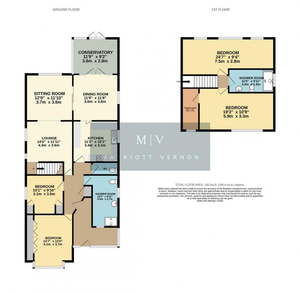 Floorplan for Woodmere Close, Croydon