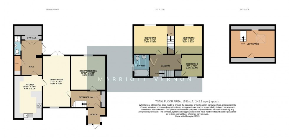 Floorplan for Warren Avenue, South Croydon